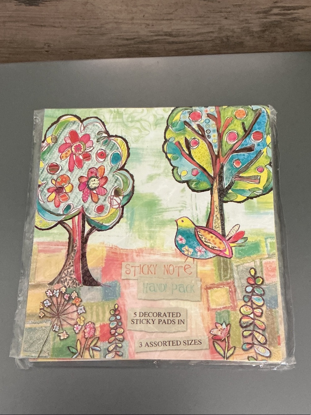 Life’s Little Journey Sticky Note Handi Pack Lori Siebert Art 5 pads 3 sizes
